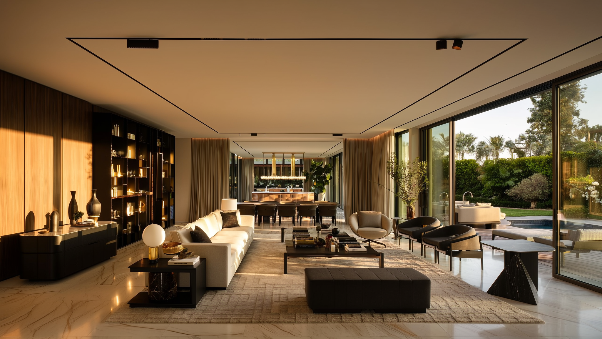Intérieur d'une demeure de prestige